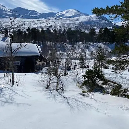 בית נופש Large And Cosy Mountain Cabin Sykkylven